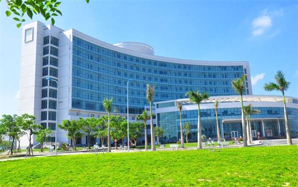 Bệnh viện với kiến trúc độc đáo. (Ảnh: Internet)