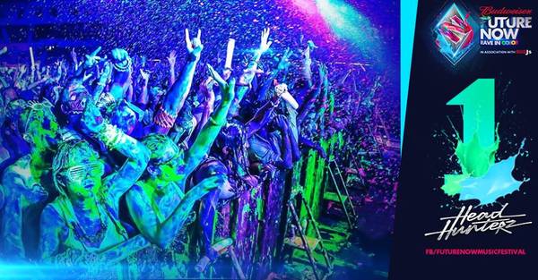 Đêm nhạc Future Now Music Festival. Ảnh: FNMF