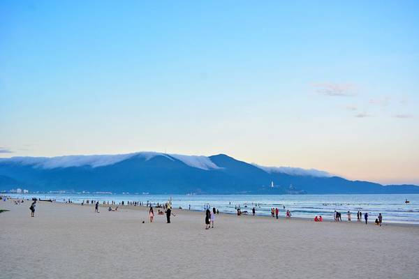 Chiều ở công viên Biển Đông. Ảnh: Lâm Minh Hiệp