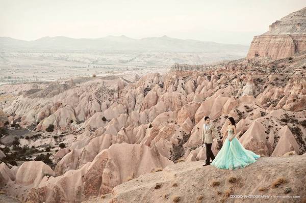 Vùng đất Cappadocia nổi tiếng