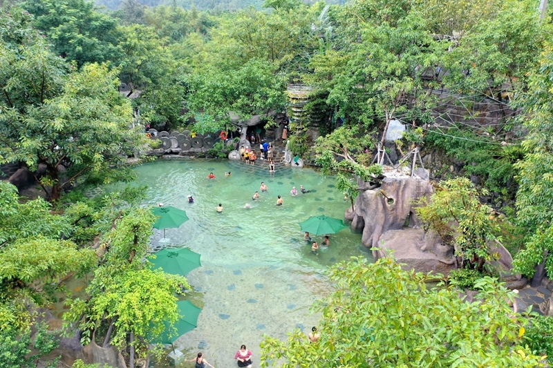 Ảnh: Fanpage Công viên Suối khoáng nóng Núi Thần Tài