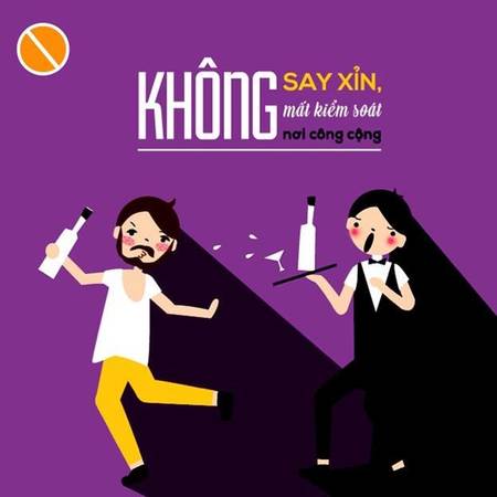 Không say xỉn, mất kiểm soát