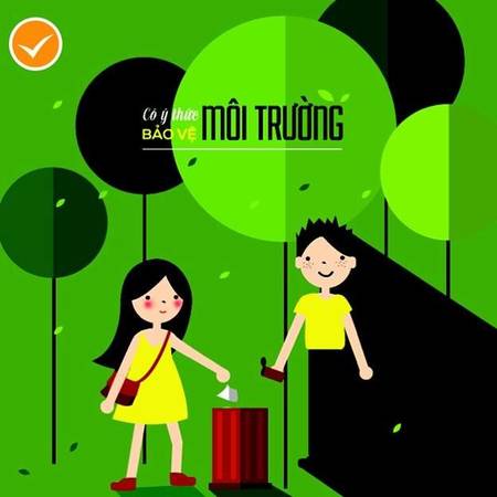 Không xả rác bừa bãi