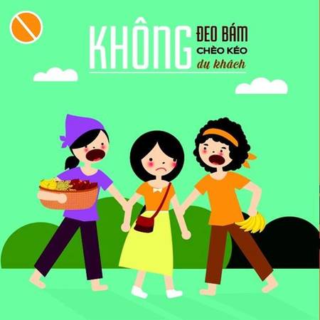 Không đeo bám, chèo kéo khách