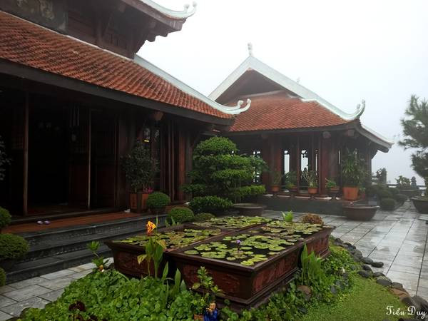 Không gian của Trú Vũ Trà Quán được bài trí theo phong cách đơn giản và tinh tế. Ảnh: Tiểu Duy